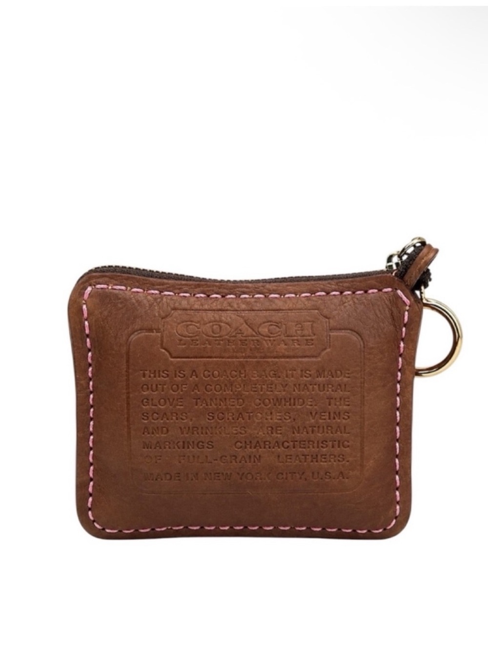 Coach (1995) Handmade Creed Bag Charm